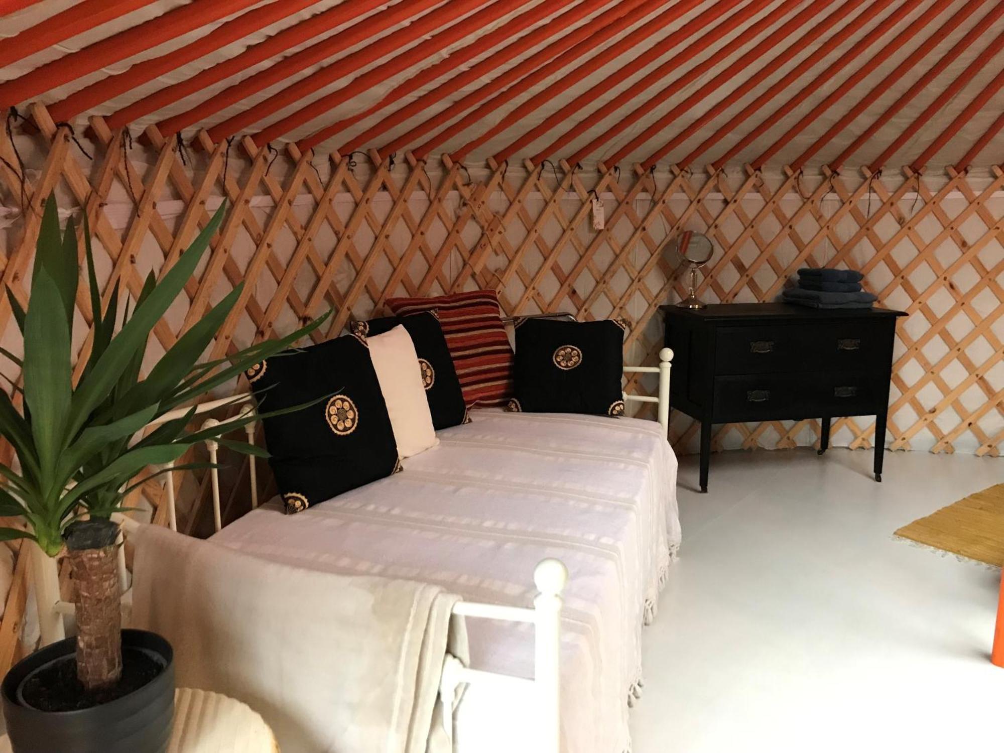 阿曼福德 Gilfach Gower Farm Luxury Yurt With Hot Tub酒店 外观 照片