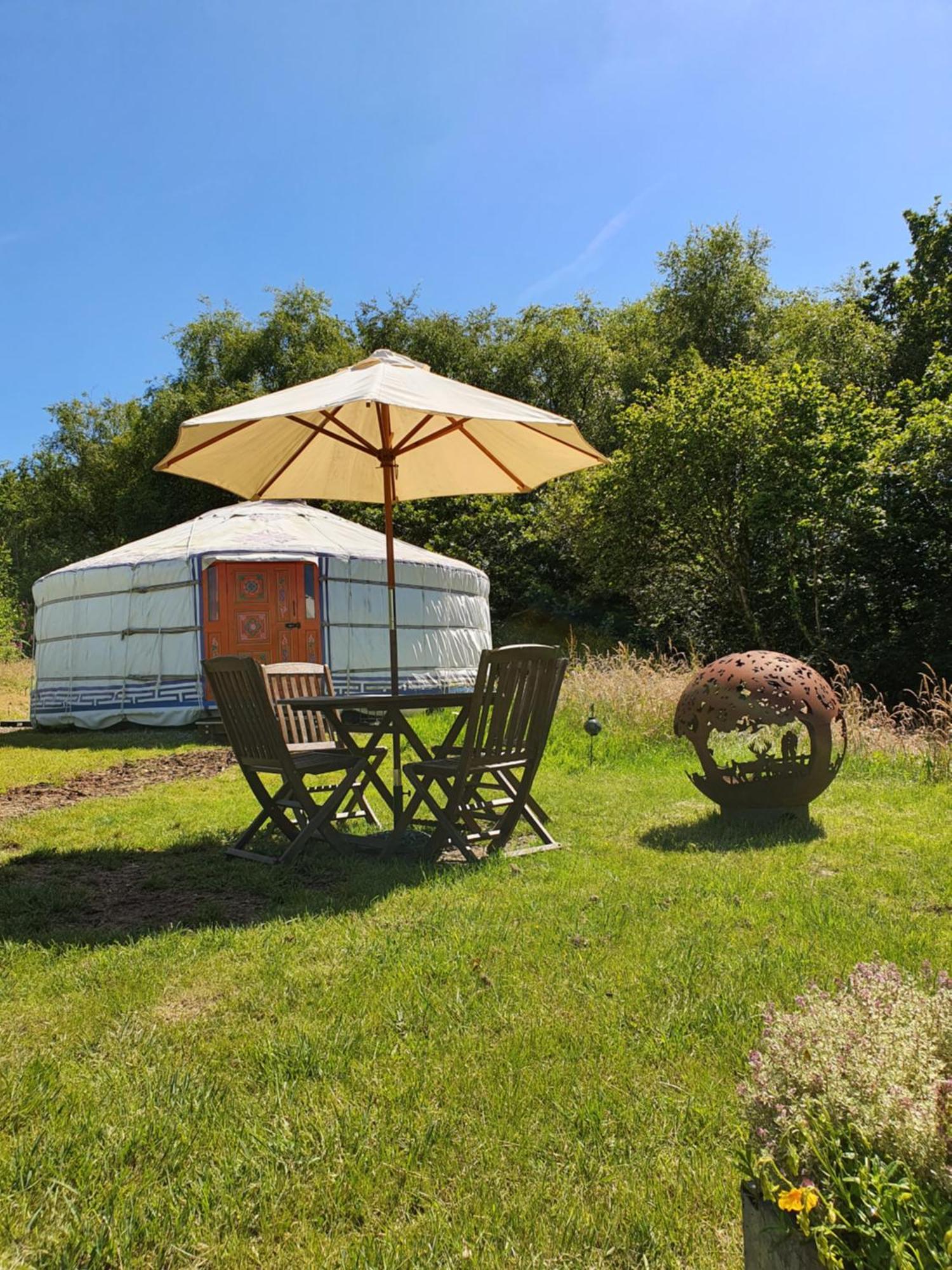 阿曼福德 Gilfach Gower Farm Luxury Yurt With Hot Tub酒店 外观 照片