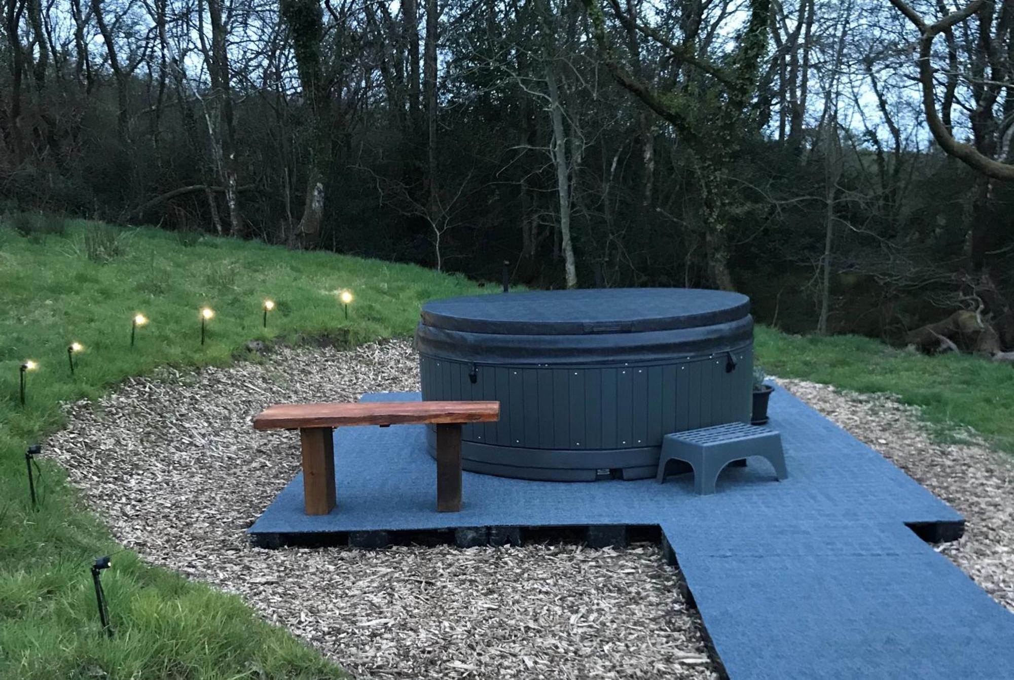 阿曼福德 Gilfach Gower Farm Luxury Yurt With Hot Tub酒店 外观 照片