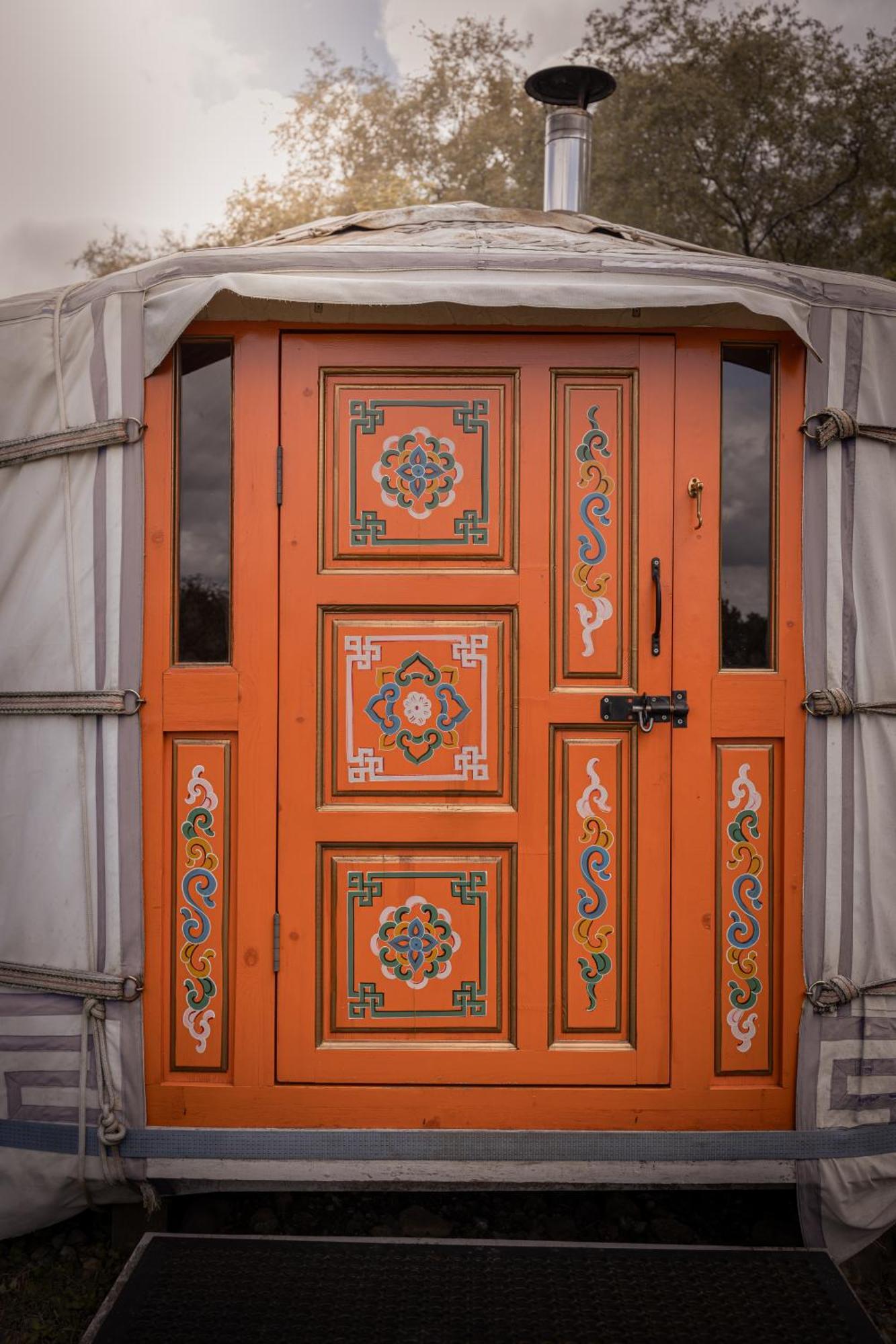 阿曼福德 Gilfach Gower Farm Luxury Yurt With Hot Tub酒店 外观 照片