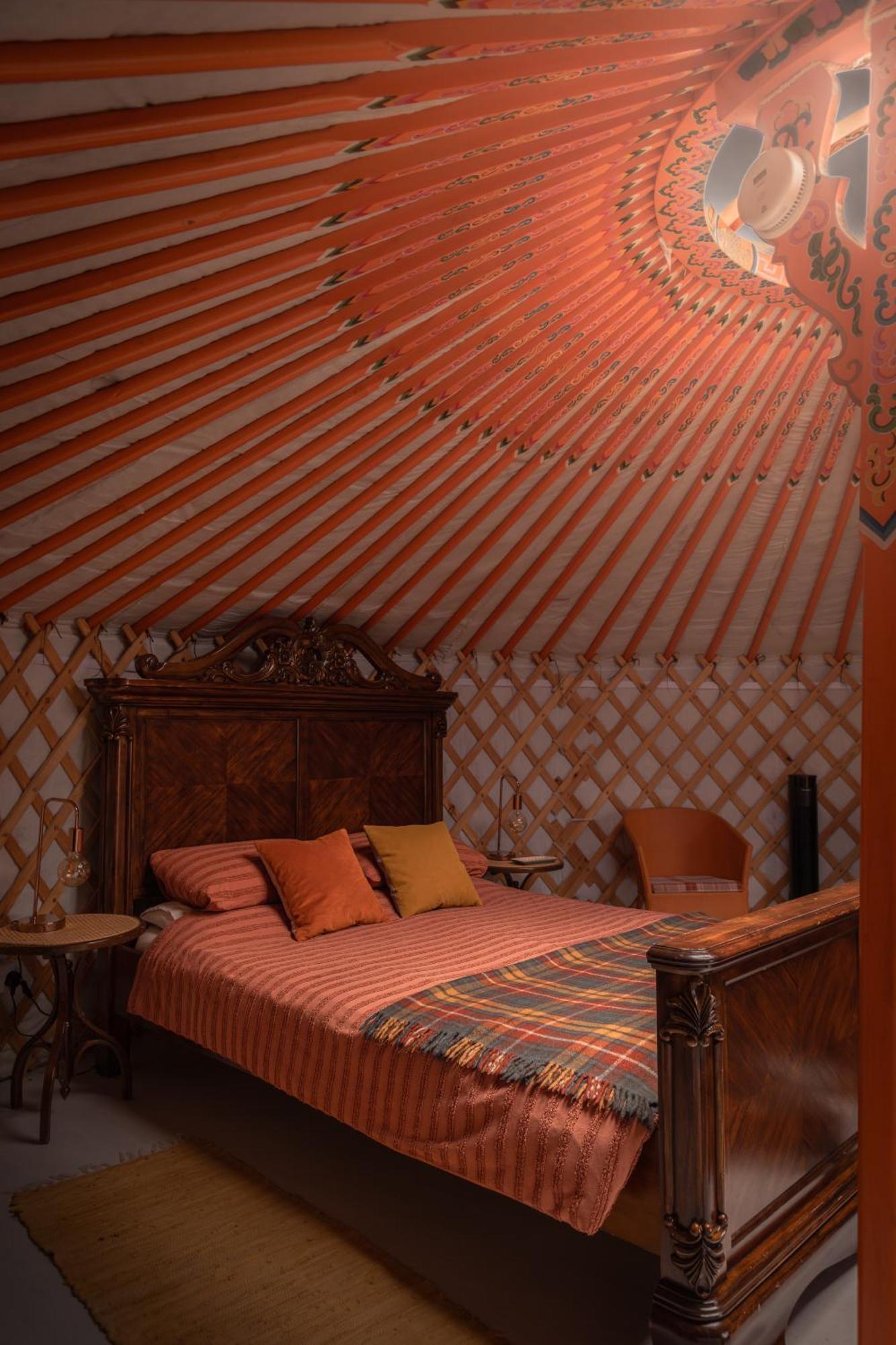 阿曼福德 Gilfach Gower Farm Luxury Yurt With Hot Tub酒店 外观 照片
