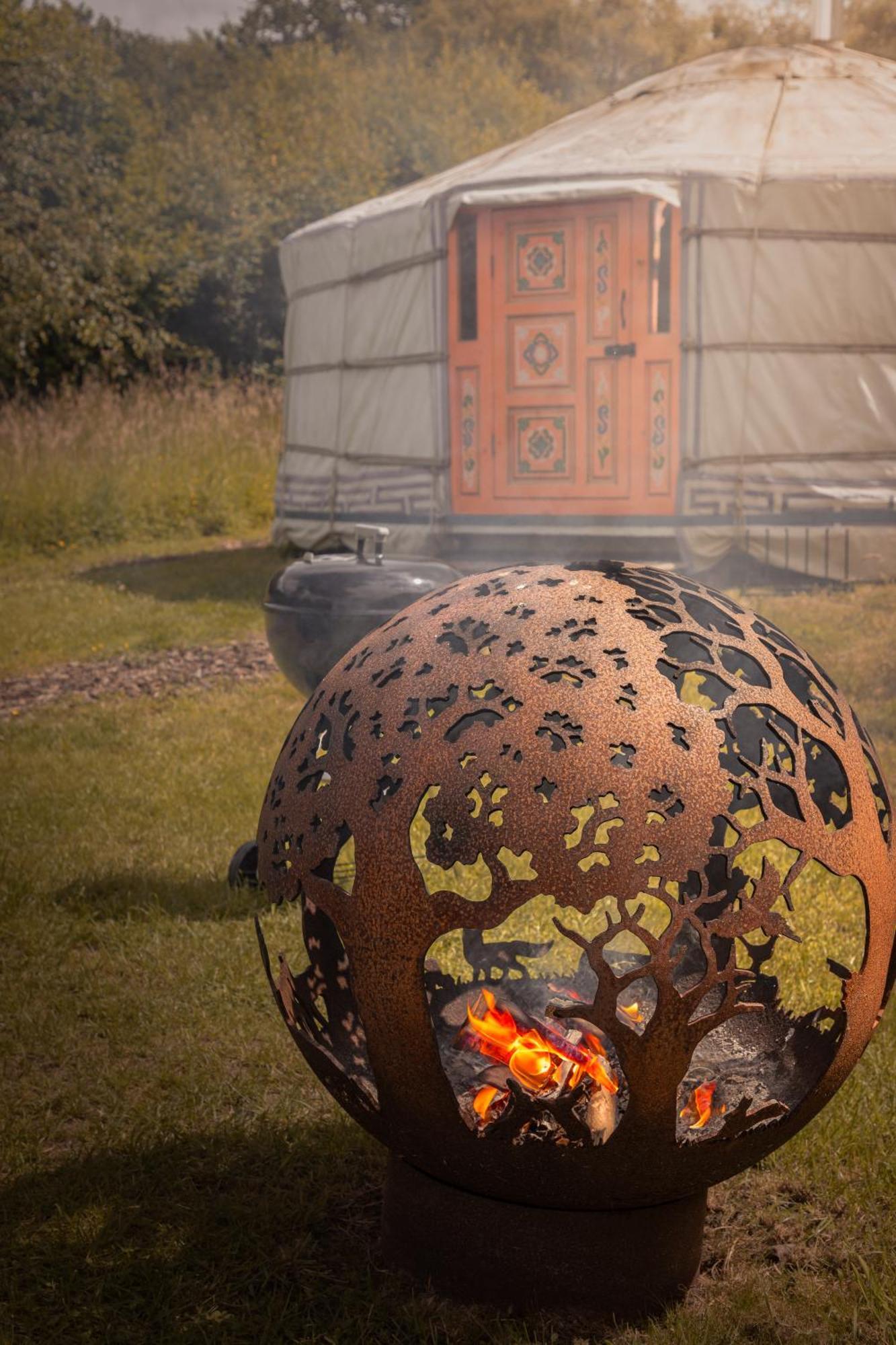 阿曼福德 Gilfach Gower Farm Luxury Yurt With Hot Tub酒店 外观 照片