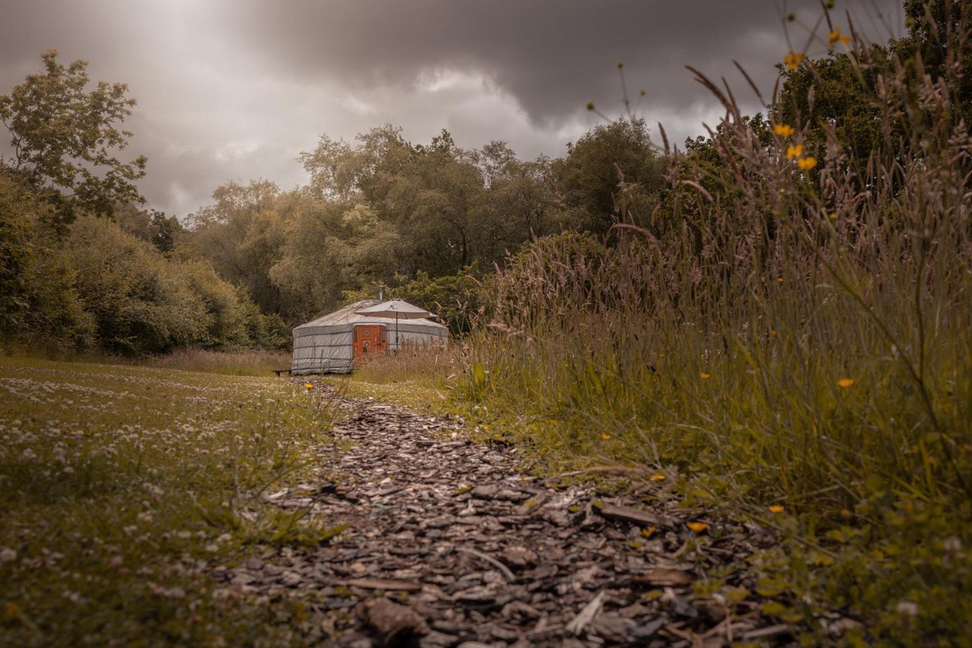 阿曼福德 Gilfach Gower Farm Luxury Yurt With Hot Tub酒店 外观 照片